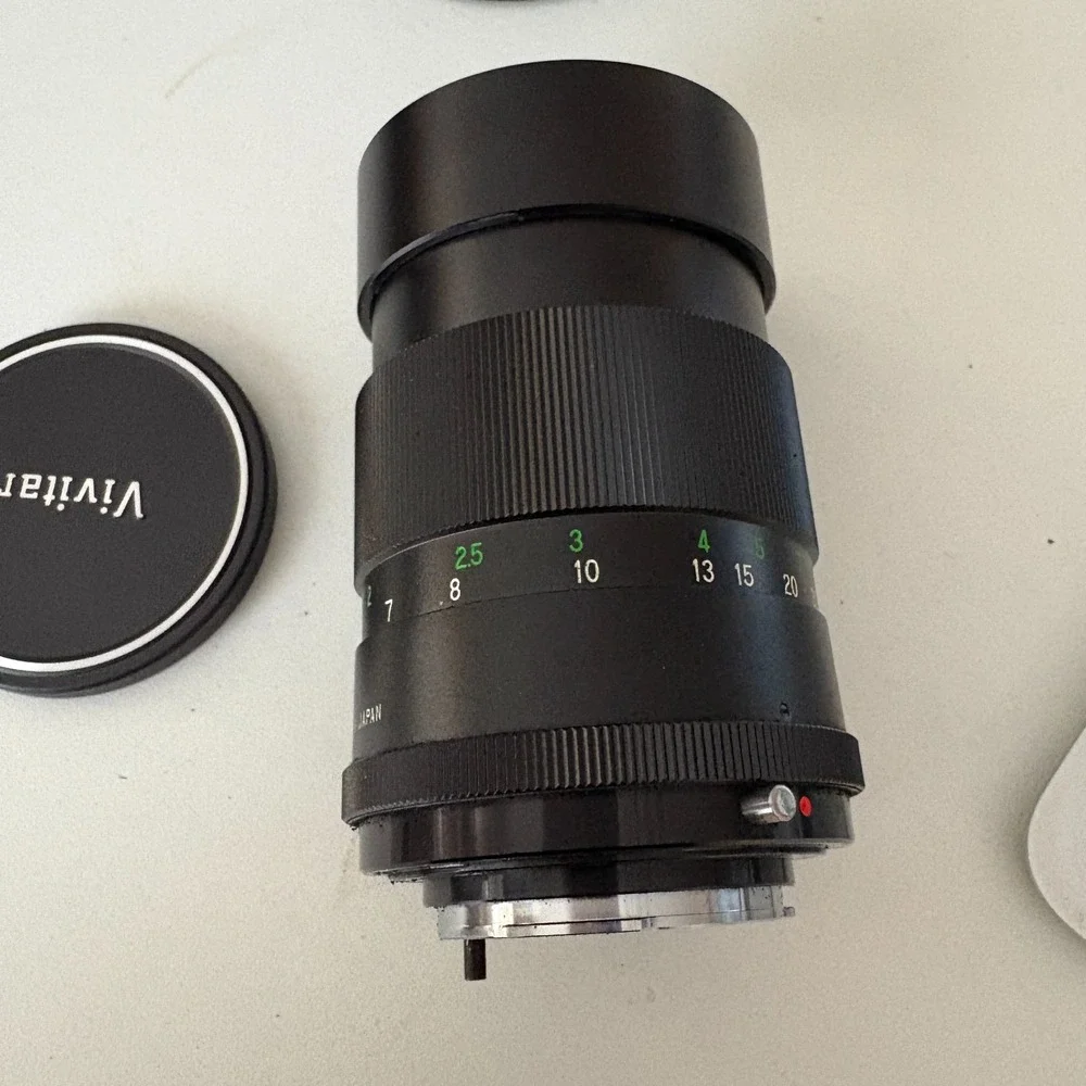 Vintage Vivitar Telephoto 135mm 1:2.8 Lens No28211322